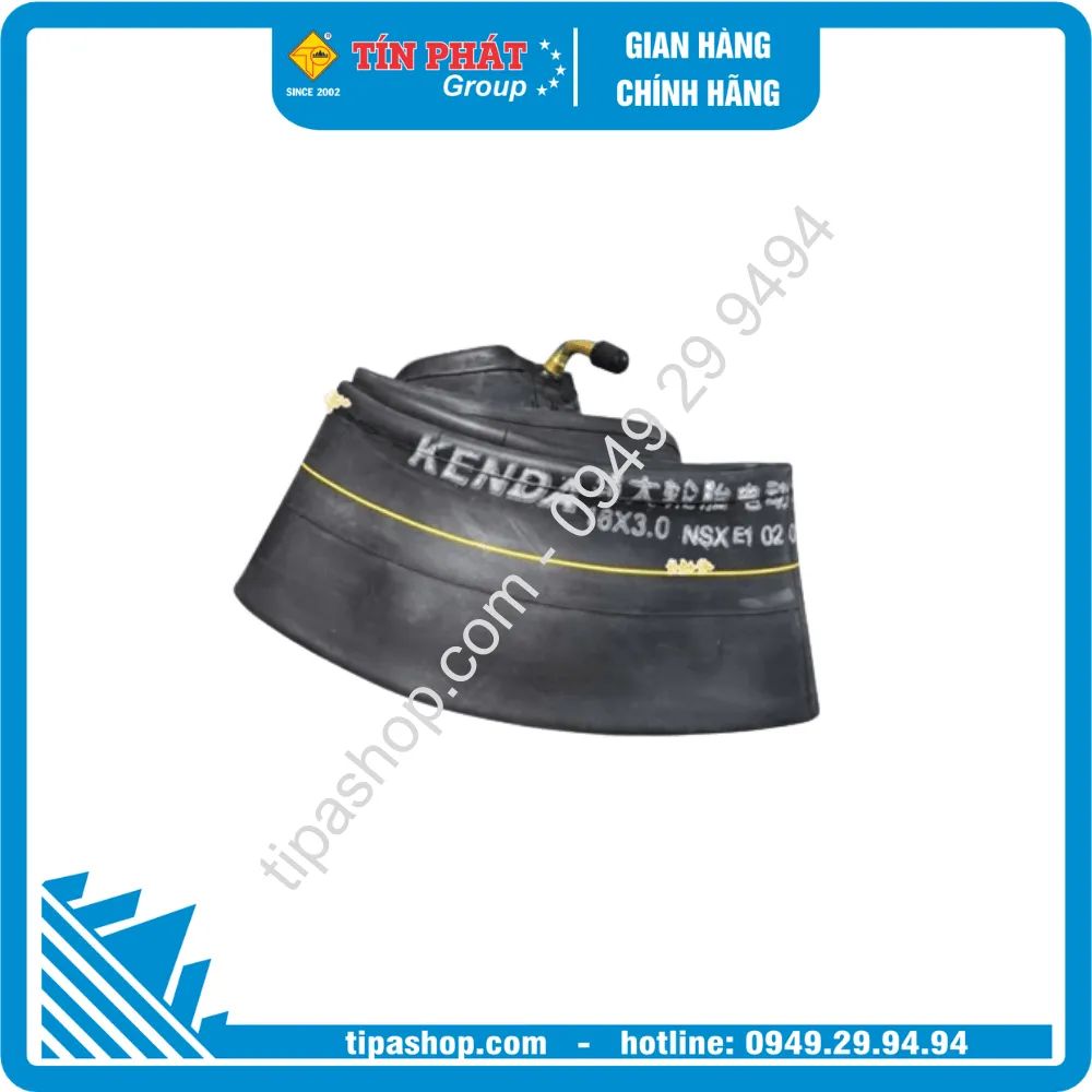 Ruột KENDA 16*3.0 Van CR-202-28 ( Van cong) Xe đạp điện
