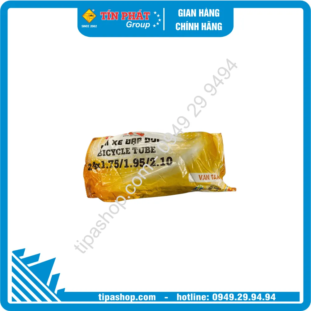Ruột Xe Đạp DRC 600 ( 24x1.3/8)Đen đúc van HG