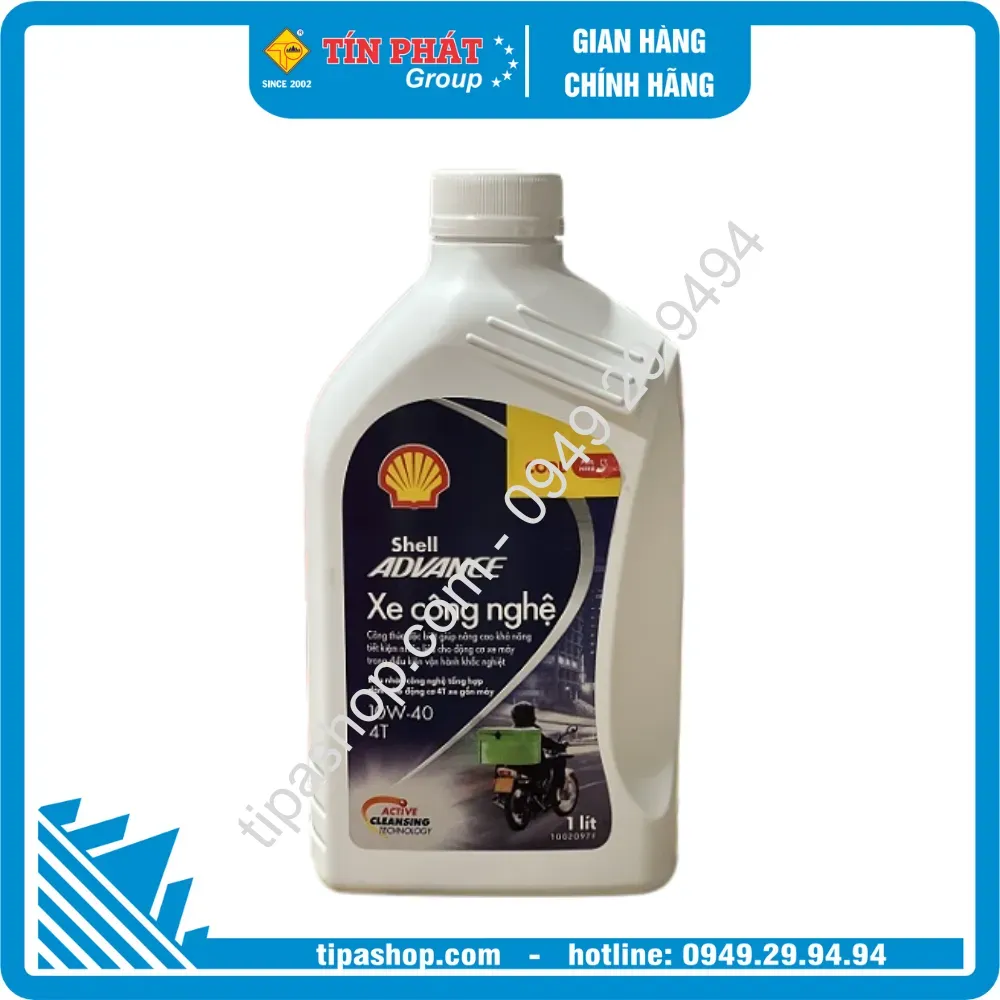 Shell ADV 4T TECHBIKE 10W-40 (1L) (SL/MA2)