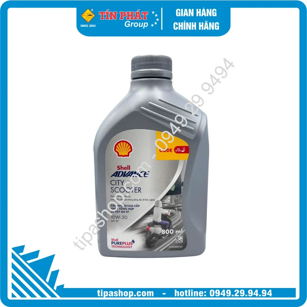Shell Advance City Scooter (0.8L) 10W-30 SP/MB