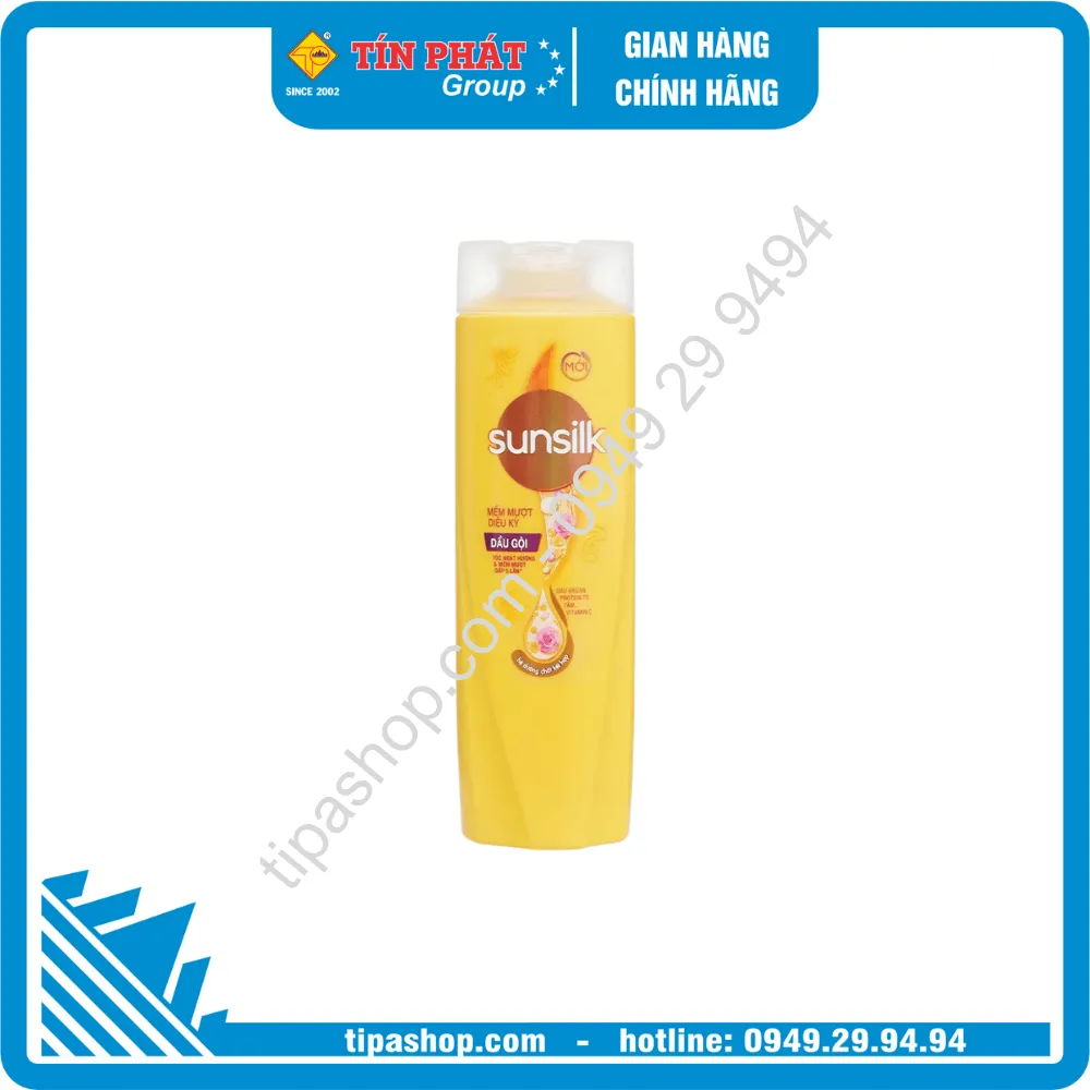 SUNSILK Dầu Gội Mềm Mượt Diệu Kỳ (Vàng) 170g
