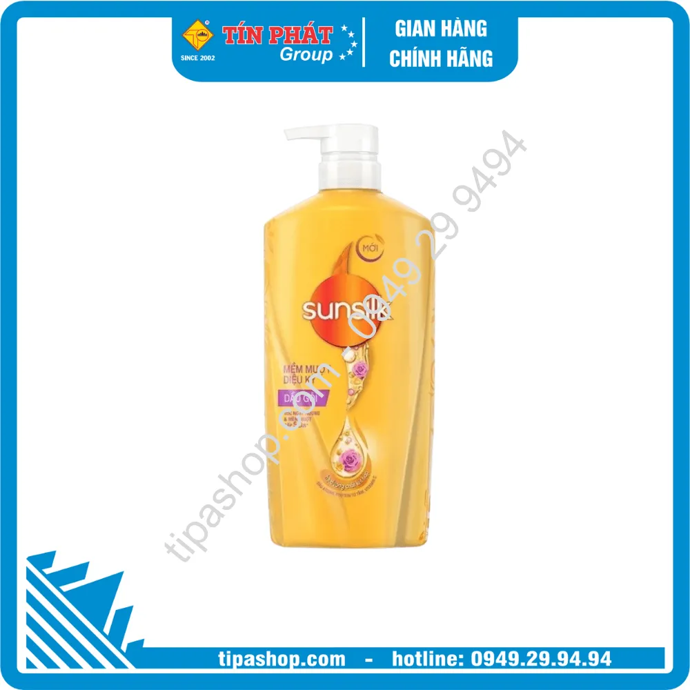 SUNSILK Dầu Gội Mềm Mượt Diệu Kỳ (Vàng) 650g