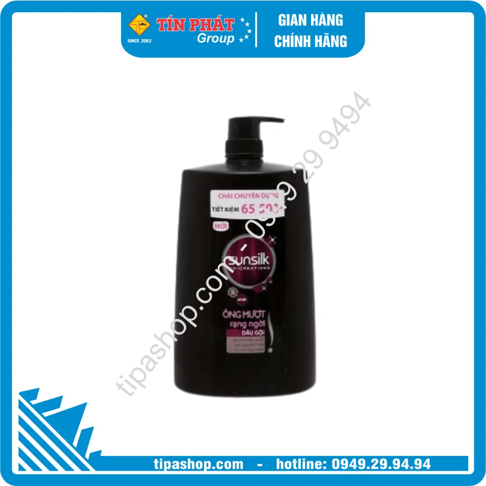 SUNSILK dầu gội óng mượt rạng ngời 1.4kg/6 chai