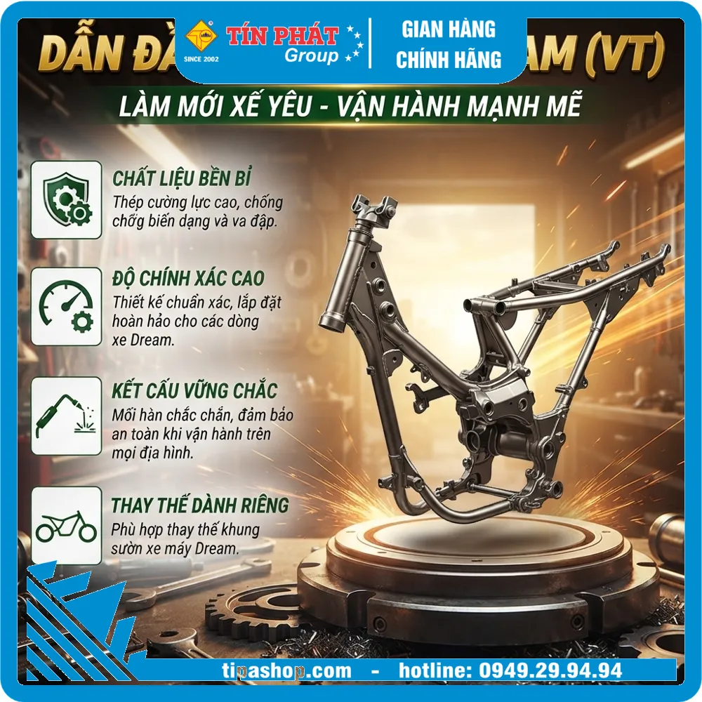 Sườn Xe Dream (VT)