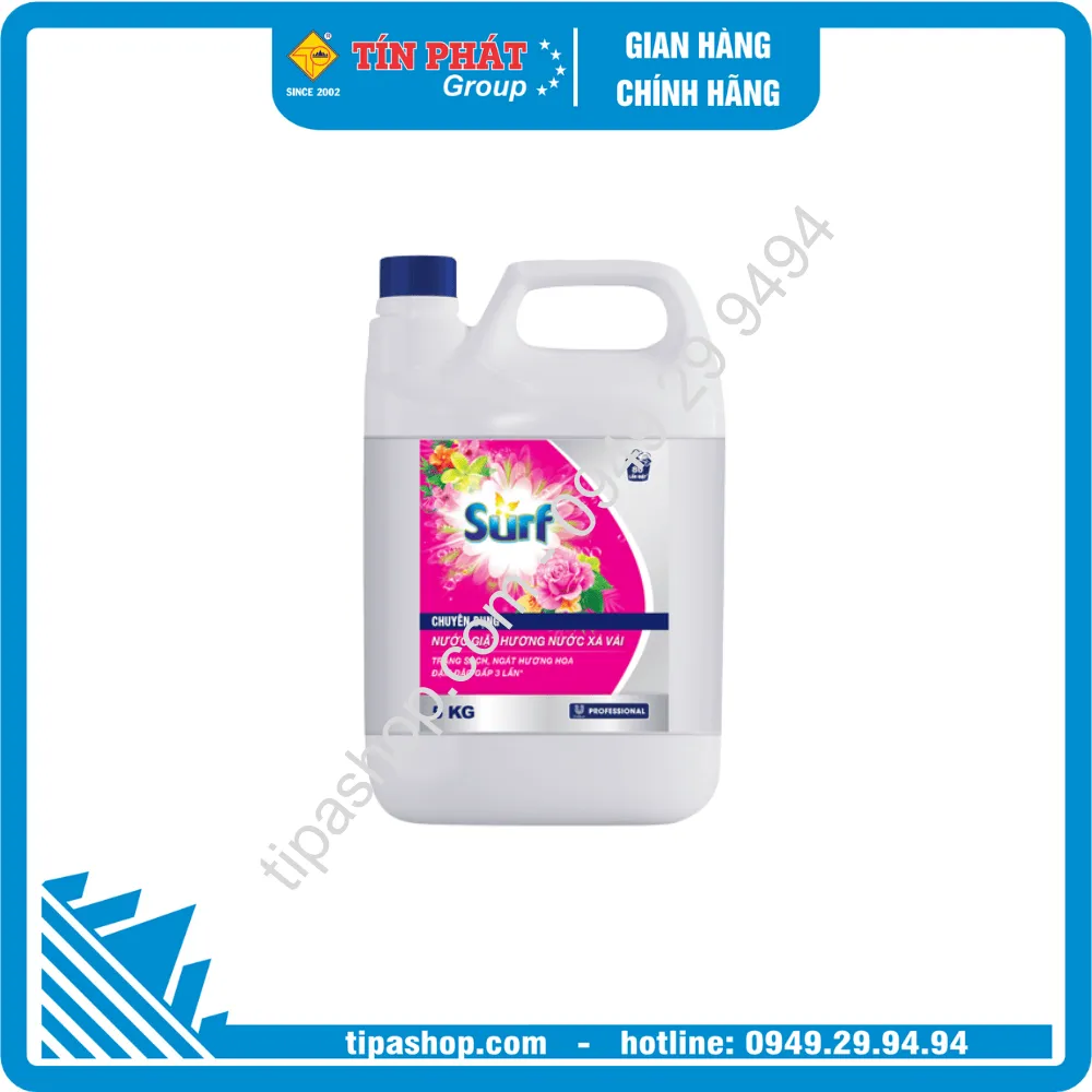 SURF Nước Giặt Chuyên Dụng Hương Nước Xả 5kg