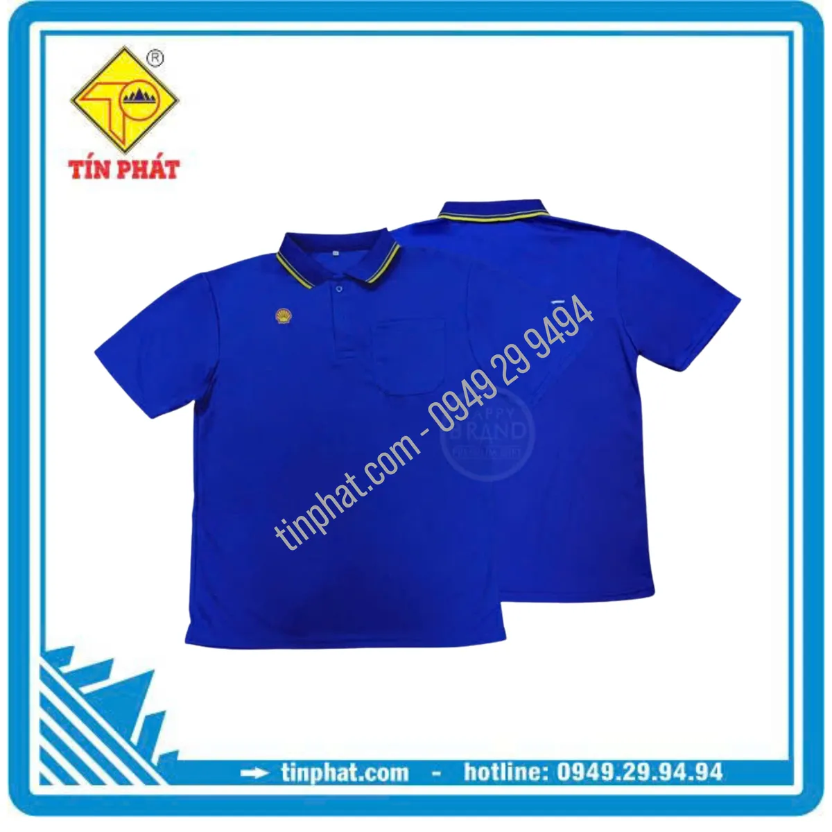 Áo thun Shell Xanh 