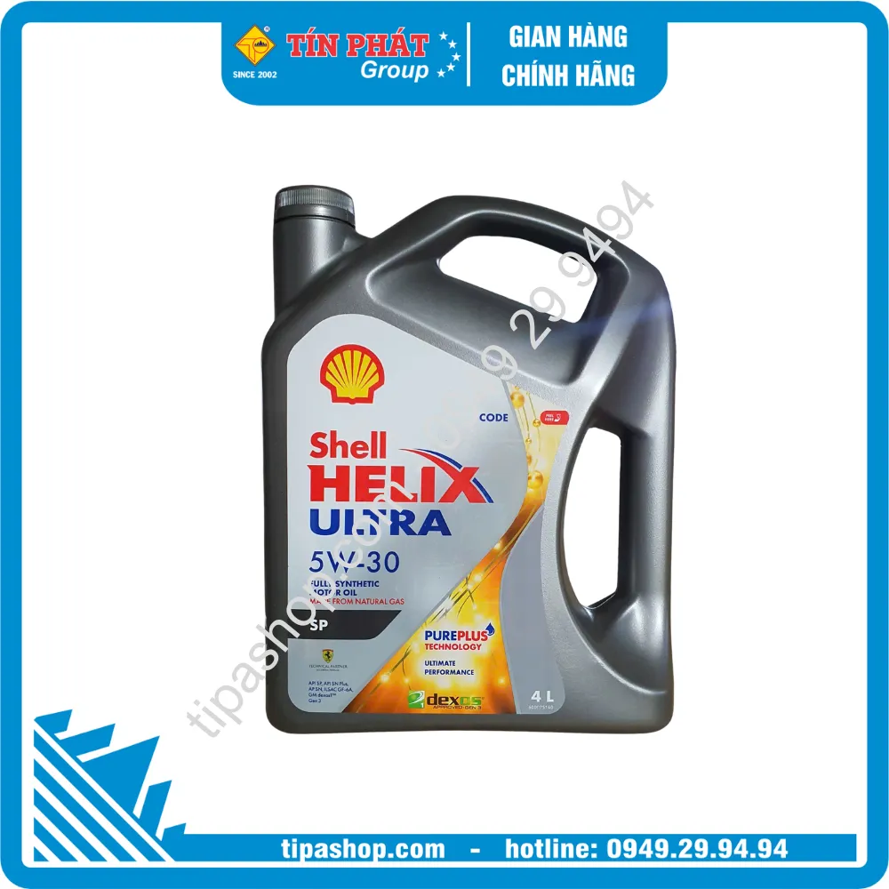 Nhớt Shell Helix ULTRA 5W30 SP 4L