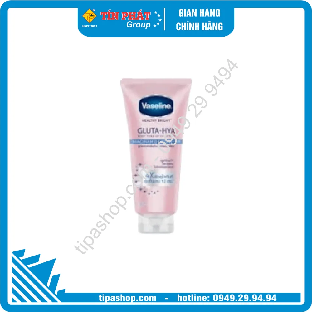 VASELINE Sữa dưỡng thể Gluta-Hya Dưỡng Da Sáng Rạng Rỡ 300ML