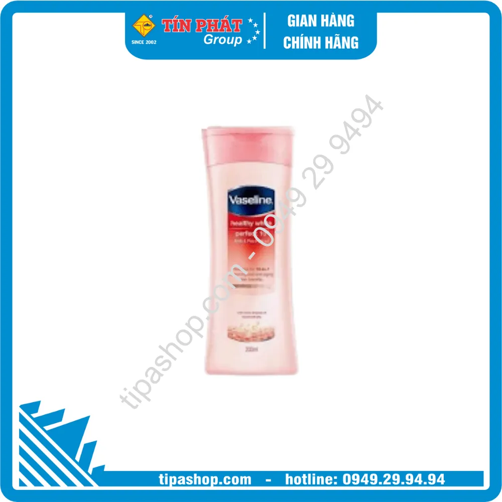VASELINE sữa dưỡng thể trắng da 10 lợi ích 200ml
