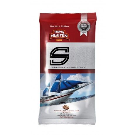 Cafe Trung Nguyên S chinh phục thành công 100g