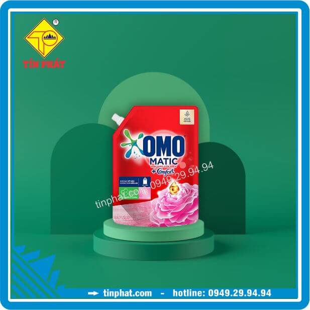 Nước Giặt OMO Matic Comfort Hương Hoa Hồng 2Kg